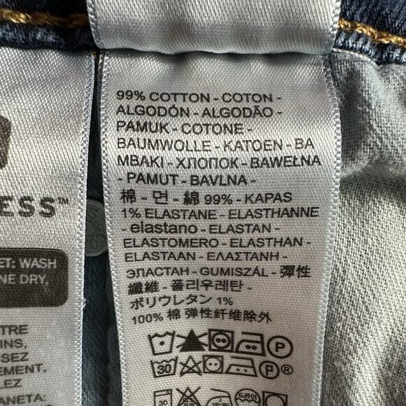 Levi's 569 LOOSE FIT STRAIGHT LEG Mens Size 38x29 Blue Jeans Denim Pants - Picture 10 of 11